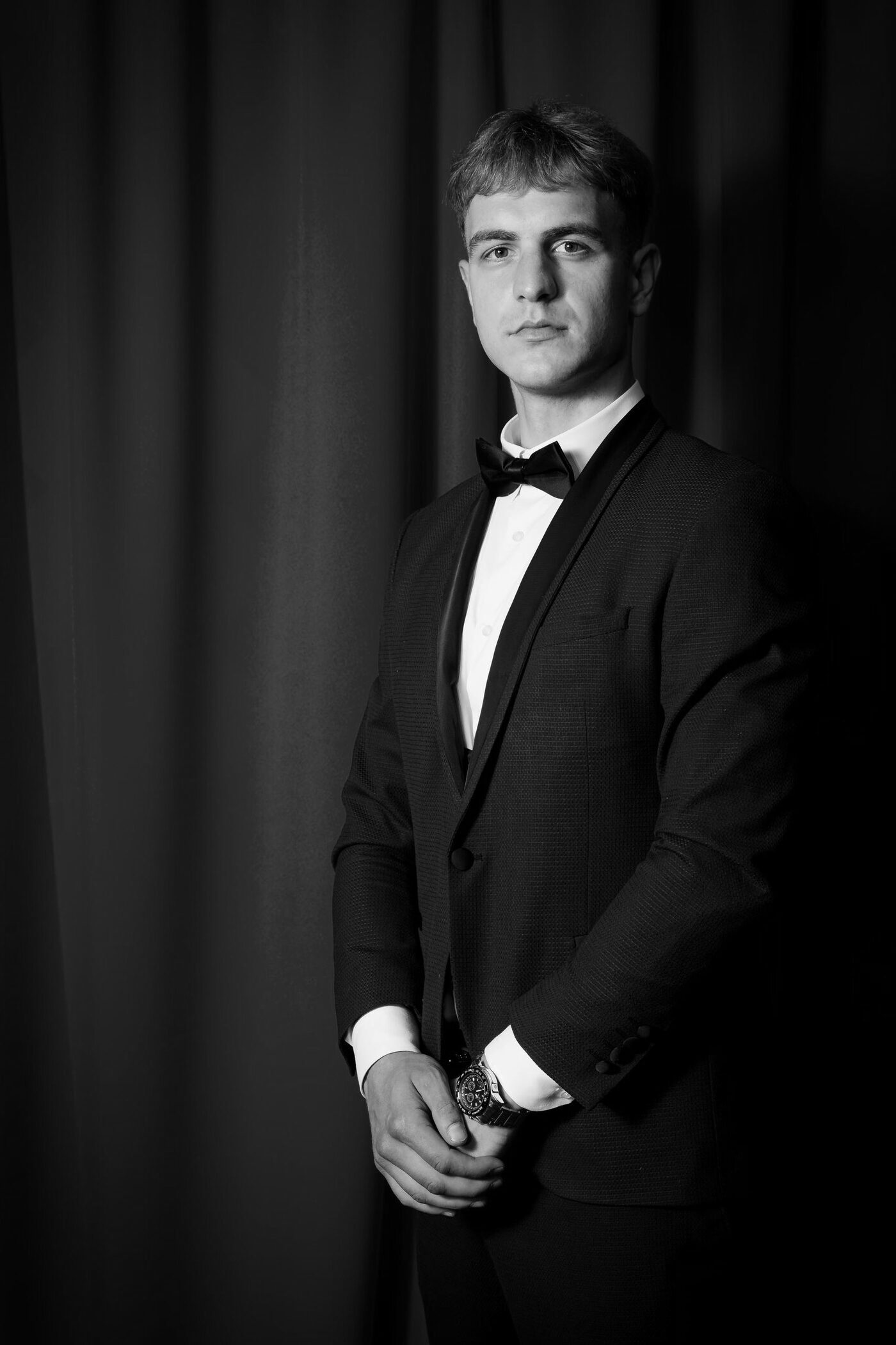 Ivas in a tuxedo